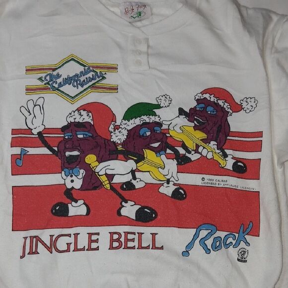 Vintage 80s The California Raisins Sweater - Picture 2 of 10